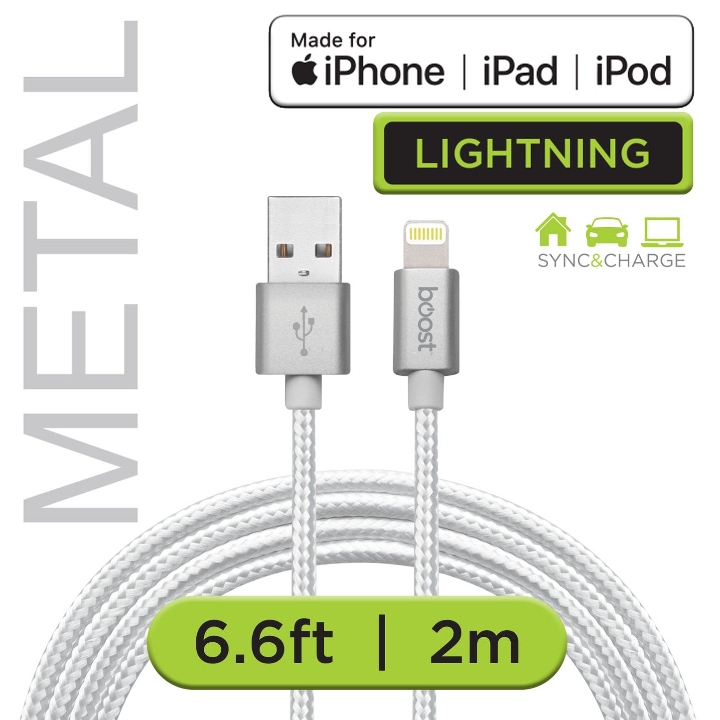 Double Braided Cable - USB to Lightning