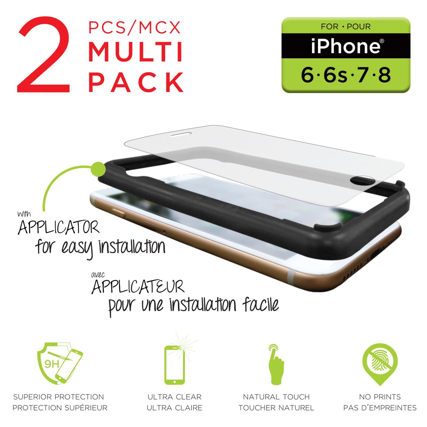 Screen Protector - Tempered Glass for Iphone